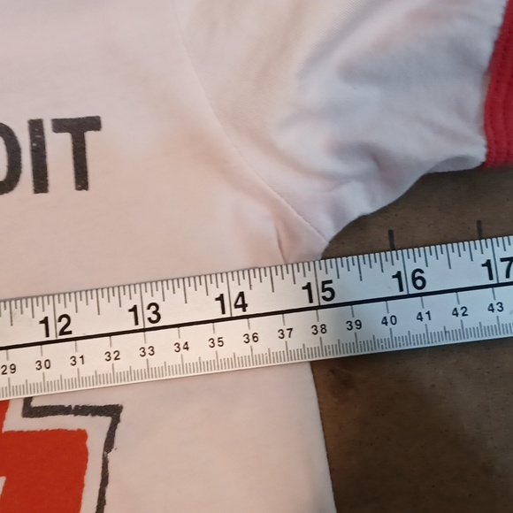 Retro STYLE Remake(2016) KISS XS Pink/Red Ringer Tshirt - Picture 12 of 13